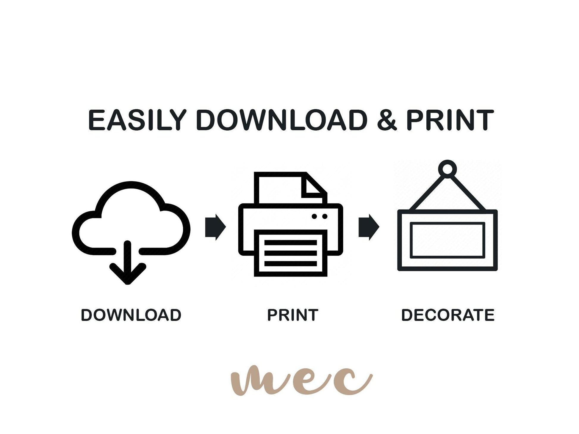 Baby Shower Signs Bundle, Donut Baby Shower Signs, Signage Set Printable Decor, Pink Gold Geometric Baby Shower Kit, Instant Download PDF